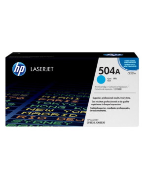 Buy HP 504A Cyan LaserJet Toner Cartridge CE251A for Color LaserJet CM3530 MFP, CM3530fs MFP