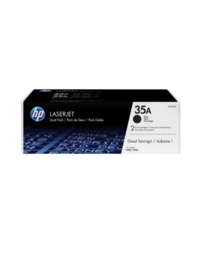 Buy HP 35A 2-Pack Black LaserJet Toner Cartridge CB435AD for LaserJet P1005, P1006