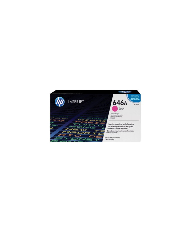 Buy HP 646A Magenta LaserJet Toner Cartridge CF033A for LaserJet Enterprise CM4540 MFP, CM4540f MFP