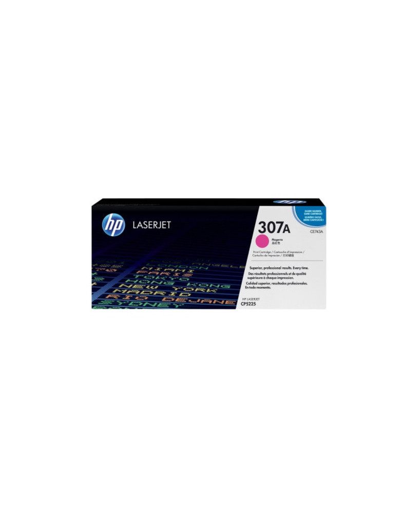 Buy HP 307A Magenta LaserJet Toner Cartridge CE743A for Color LaserJet Professional CP5225, CP5225dn