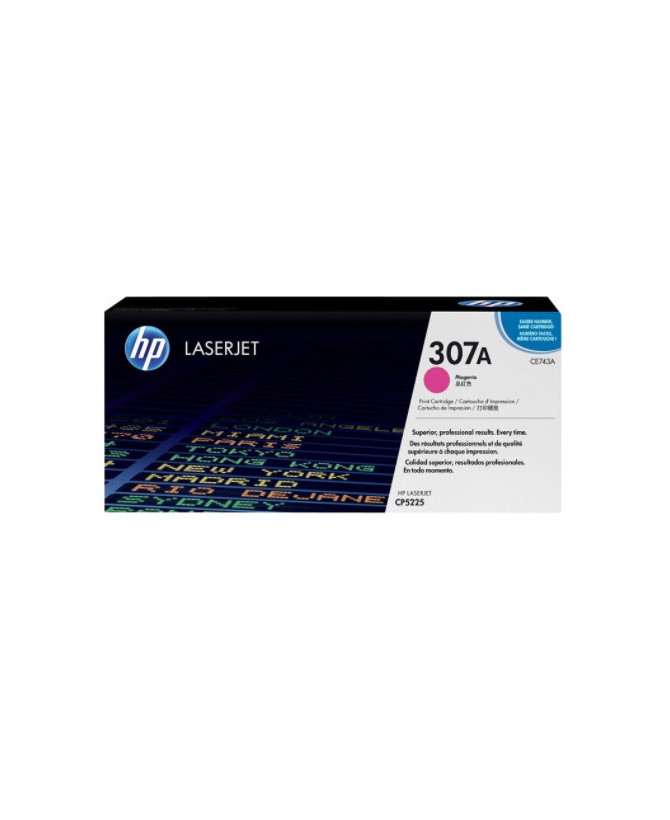 Buy HP 307A Magenta LaserJet Toner Cartridge CE743A for Color LaserJet Professional CP5225, CP5225dn