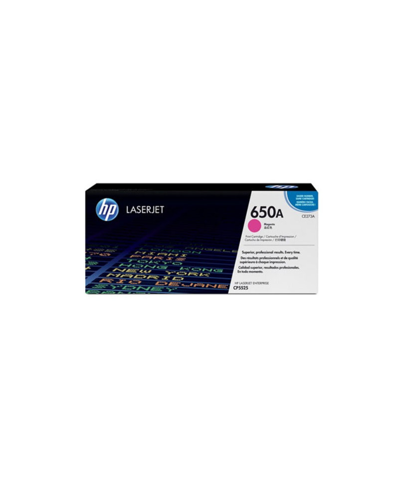 Buy HP 650A Magenta Original LaserJet Toner Cartridge CE273A for Colour LaserJet Enterprise