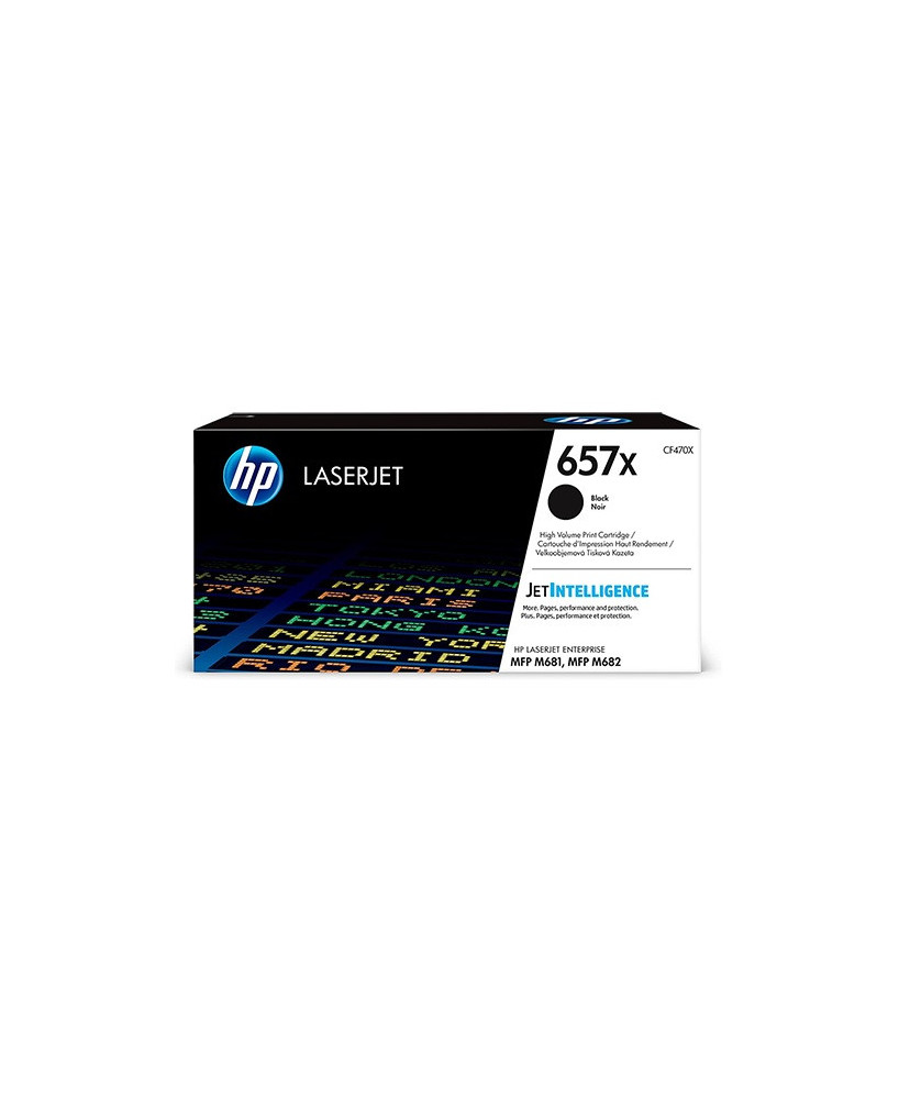 Buy HP 657X Black High Yield Original LaserJet Toner Cartridge CF470X for LaserJet Enterprise Flow MFP M681f, MFP M681z, MFP M682z