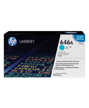 Buy HP 646A Cyan LaserJet Toner Cartridge CF031A for LaserJet Enterprise CM4540 MFP, CM4540f MFP