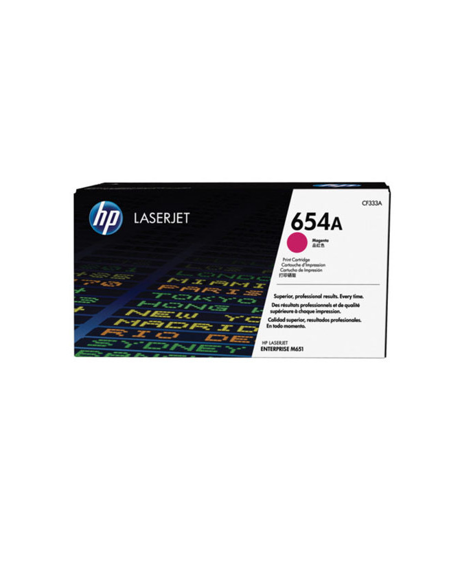 Buy HP 654A Magenta Original LaserJet Toner Cartridge CF333A for Colour LaserJet Enterprise Printer