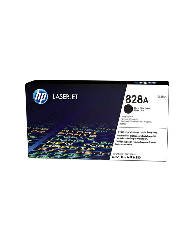 Buy HP 828A Black LaserJet Image Drum CF358A for Color LaserJet Enterprise M855dn, M855x+, M855x+ NFC/Wireless Direct