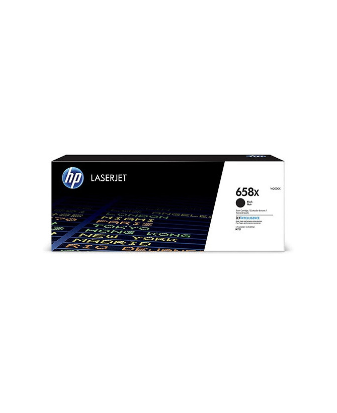 Buy HP 658X High Yield Black Original LaserJet Toner Cartridge W2000X for HP Color LaserJet Enterprise M751n, M751dn