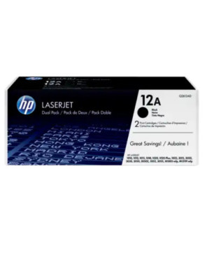 Buy HP 12A Black Original LaserJet Toner Cartridges Q2612AD for HLaserJet 1010, 1010w