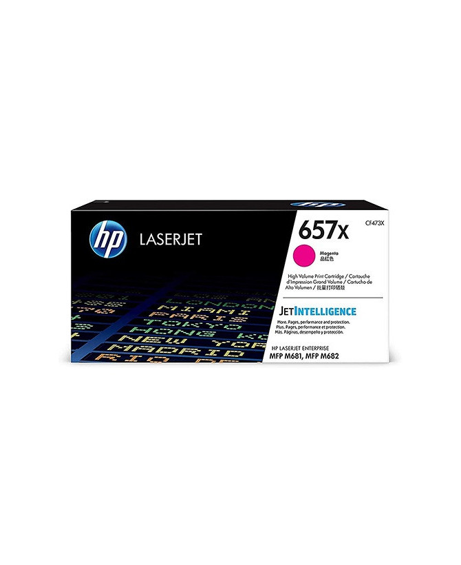 Buy HP 657X High Yield Magenta Original LaserJet Toner Cartridge CF473X for LaserJet Enterprise MFP M681dh, MFP M681f