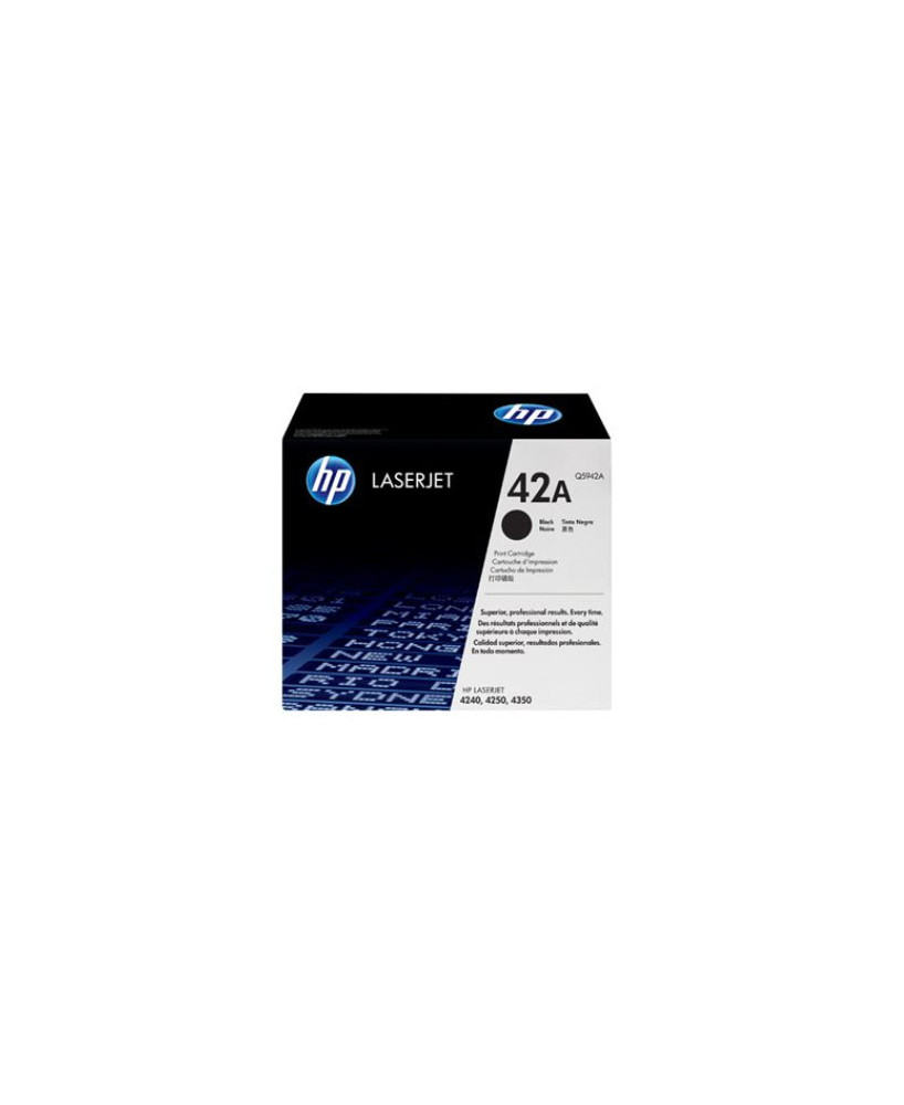 Buy HP 42A Black Original LaserJet Toner Cartridge Q5942A for HP LaserJet Printer