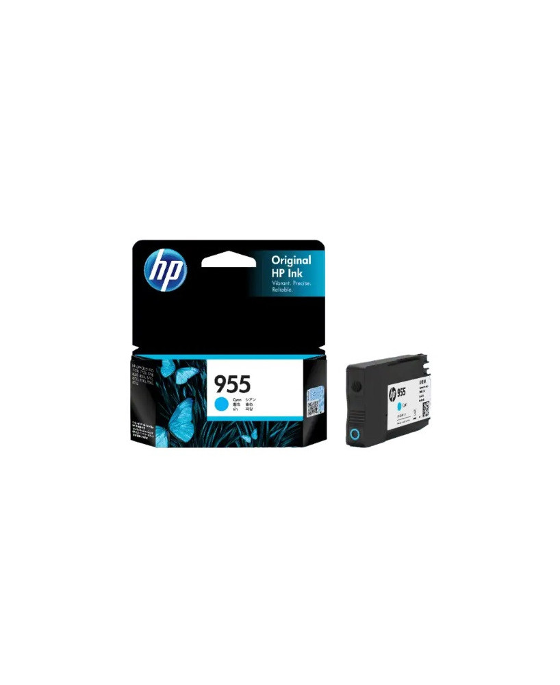 Buy HP 955 Cyan Original Ink Cartridge L0S51AA for Officejet 8702, Officejet Pro 7720 Wide Format