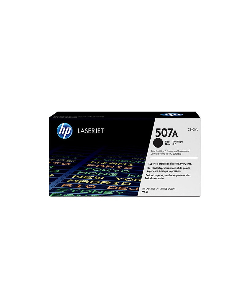 Buy HP 507A Black Original LaserJet Toner Cartridge CE400A for LaserJet Enterprise 500 M551dn, 500 M551n, 500 M551xh