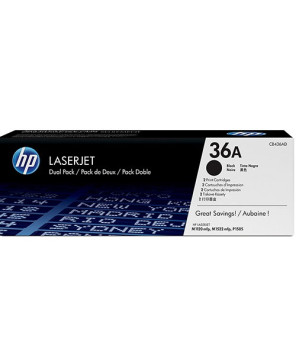 Buy HP 36A 2-pack Black Original LaserJet Toner Cartridges CB436AD for LaserJet M1120 MFP, M1120n MFP, M1522n MFP