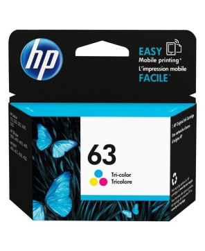 Buy HP 63 Tri-colour Original Ink Cartridge F6U61AA for Deskjet 1110, 2130, 3635, 4522, 5220