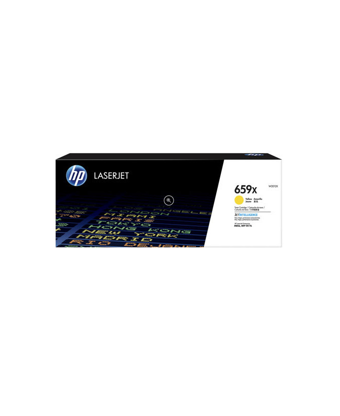 Buy HP 659X High Yield Yellow Original LaserJet Toner Cartridge W2012X for HP Colour LaserJet Enterprise Printer