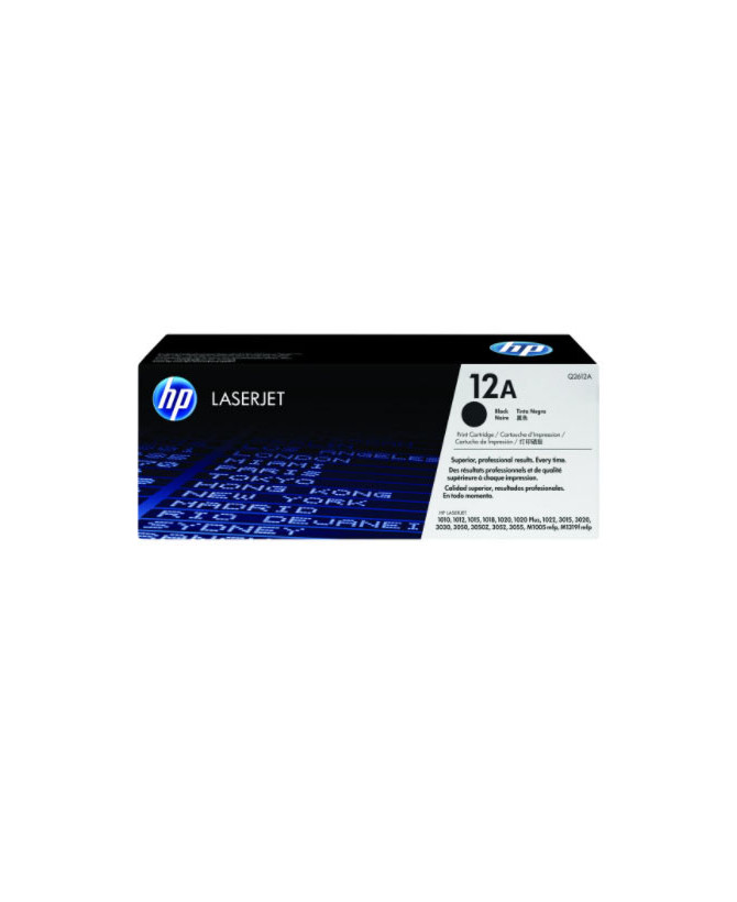 Buy HP 12A Black Original LaserJet Toner Cartridge Q2612A for HP LaserJet Printer