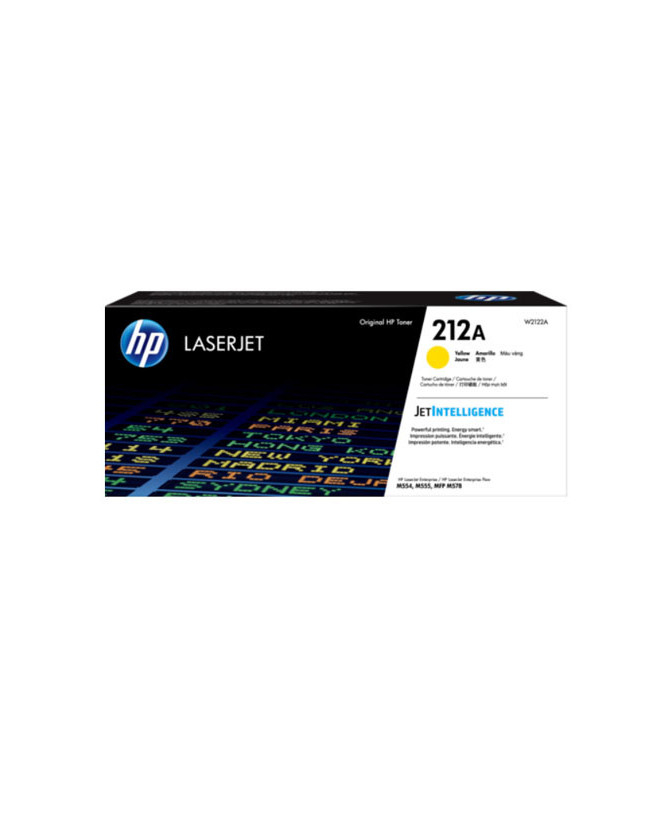 Buy HP 212A Yellow Original LaserJet Toner Cartridge W2122A for HP M554, M555, M558 Series