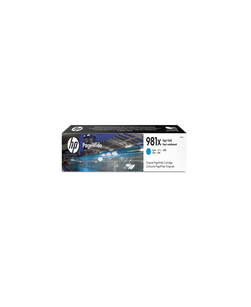 Buy HP 981X Original Pagewide Cartridge in Cyan L0R09A