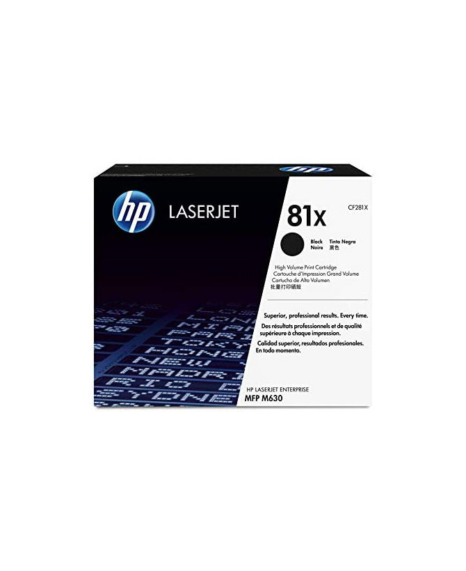 Buy HP 81X High Yield Black Original LaserJet Toner Cartridge CF281X for HP M604, M605, M606, M630 Series Printers