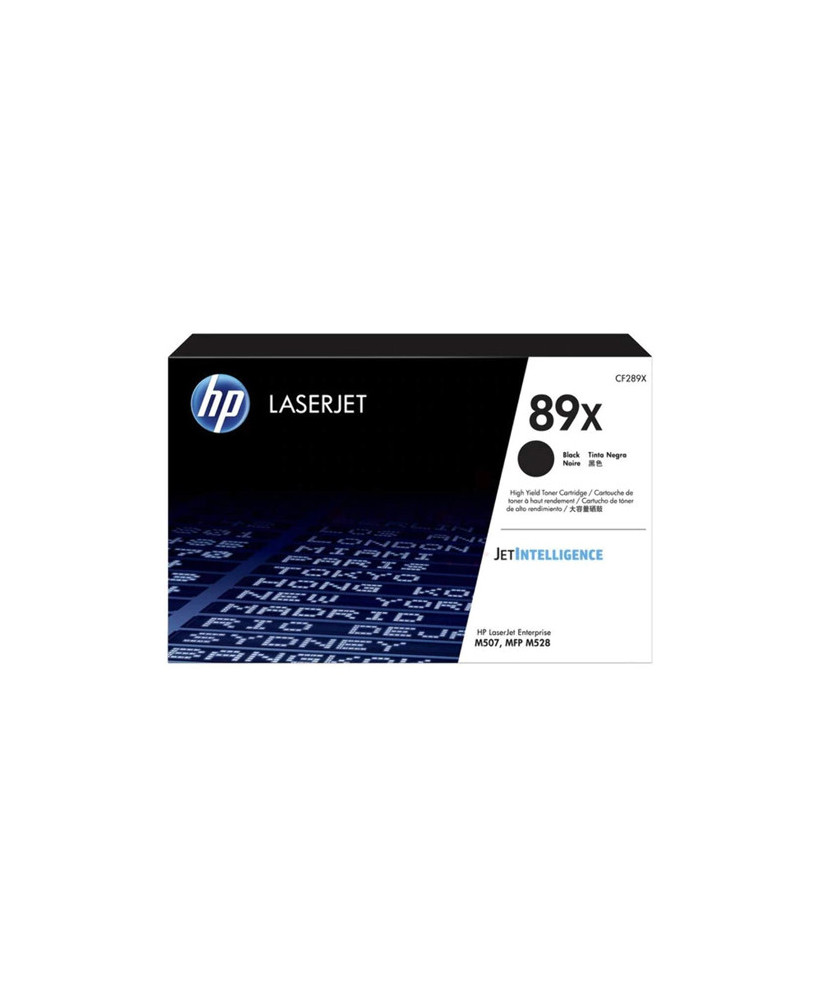 Buy HP 89X High Yield Black Original LaserJet Toner Cartridge CF289X for HP LaserJet Enterprise M507dn, M507dng, M507n, M507x, MFP M528dn, MFP M528f; LaserJet Enterprise Flow MFP M528c, MFP M528z Printers