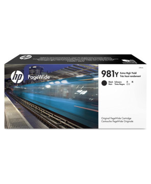 Buy HP 981Y Black Extra High Yield Original PageWide Cartridge L0R16A for HP PageWide Enterprise Color 556dn, 556xh, MFP 586dn, MFP 586f, HP PageWide Enterprise Color Flow MFP 586z, HP PageWide Managed Color E55650dn, MFP E58650dn