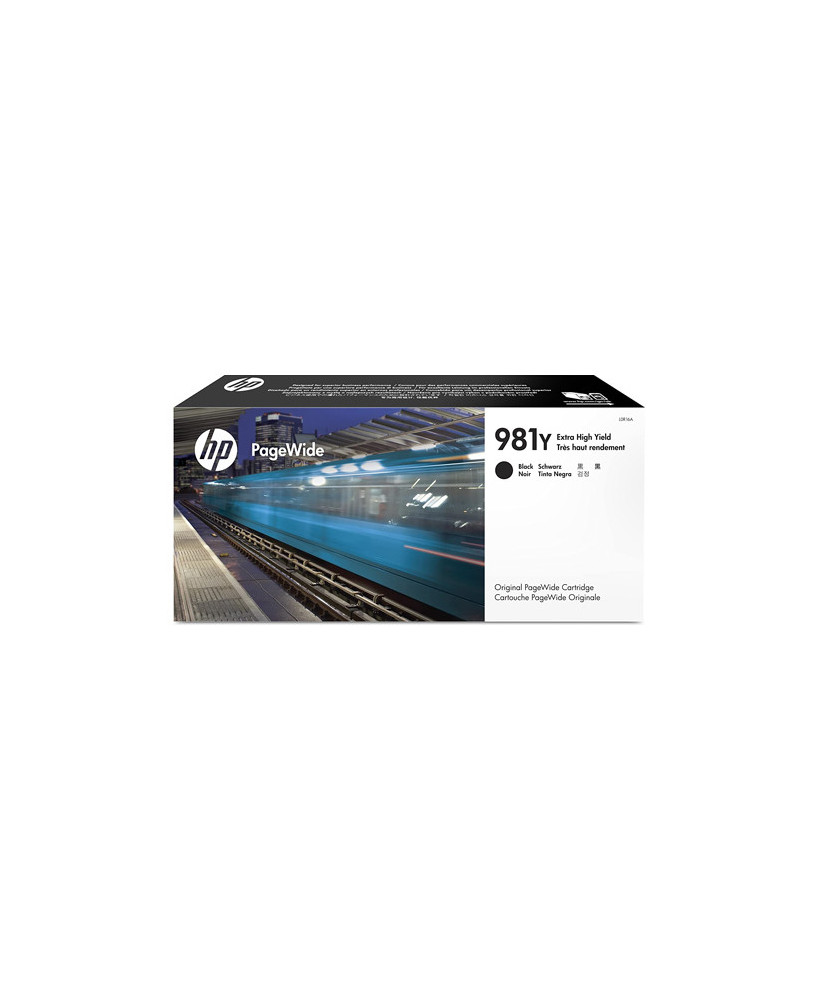 Buy HP 981Y Black Extra High Yield Original PageWide Cartridge L0R16A for HP PageWide Enterprise Color 556dn, 556xh, MFP 586dn, MFP 586f, HP PageWide Enterprise Color Flow MFP 586z, HP PageWide Managed Color E55650dn, MFP E58650dn