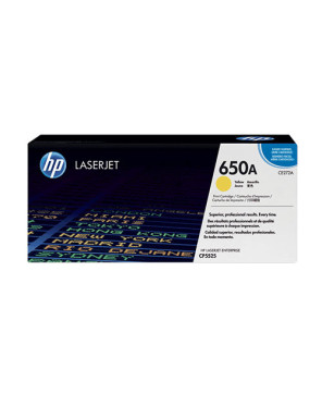 Buy HP 650A Yellow LaserJet Toner Cartridge CE272A for Color LaserJet Enterprise CP5520, CP5520dn