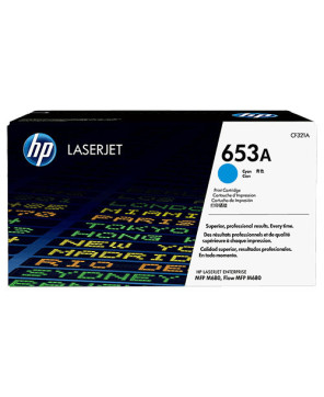 Buy HP 653A Cyan LaserJet Toner Cartridge CF321A for LaserJet Enterprise MFP M680dn, MFP M680f