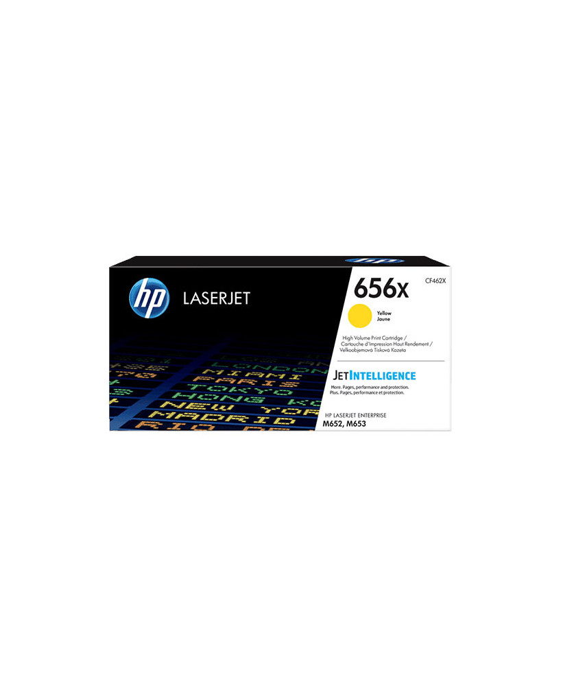 Buy HP 656X High Yield Yellow LaserJet Toner Cartridge CF462X for Color LaserJet Enterprise M652dn, M652n