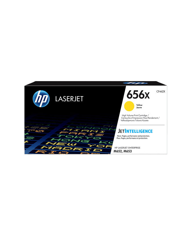 Buy HP 656X High Yield Yellow LaserJet Toner Cartridge CF462X for Color LaserJet Enterprise M652dn, M652n