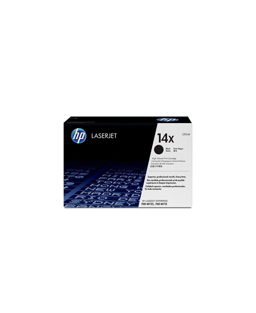 Buy HP 14X High Yield Black Original LaserJet Toner Cartridge CF214X for HP LaserJet Enterprise 700 Printer Series