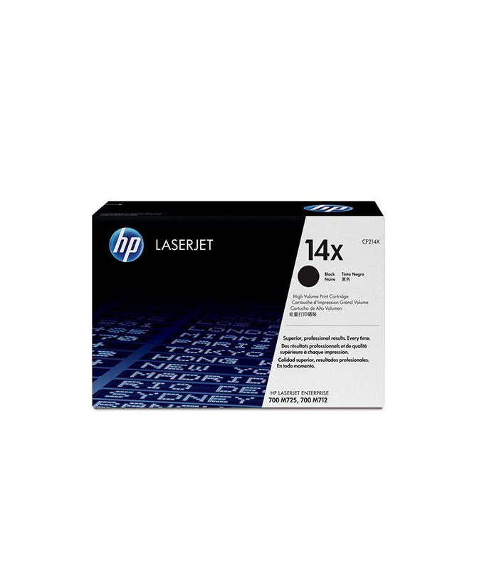 Buy HP 14X High Yield Black Original LaserJet Toner Cartridge CF214X for HP LaserJet Enterprise 700 Printer Series