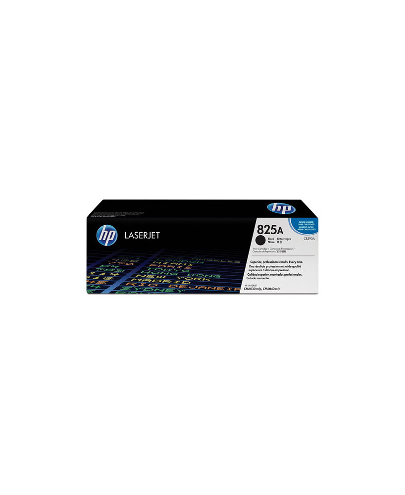 Buy HP 825A Black Original LaserJet Toner Cartridge CB390A for HP Color LaserJet CM6030 MFP, CM6030f MFP, CM6040 MFP, CM6040f MFP Printers