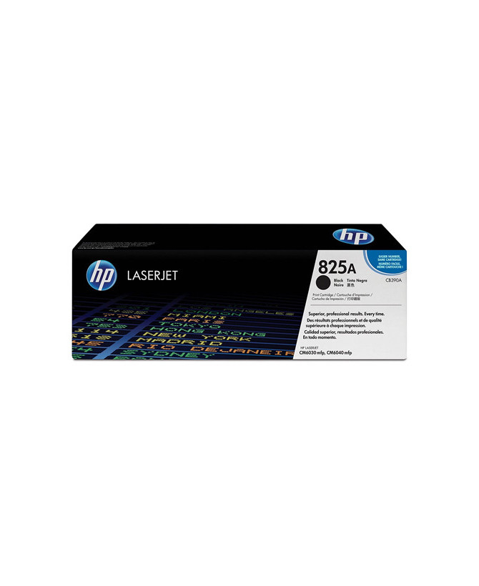 Buy HP 825A Black Original LaserJet Toner Cartridge CB390A for HP Color LaserJet CM6030 MFP, CM6030f MFP, CM6040 MFP, CM6040f MFP Printers