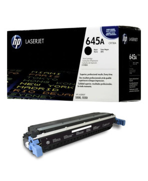 Buy HP 645A Black Original LaserJet Toner Cartridge C9730A for HP Color LaserJet 5500, 5500dn, 5500dtn, 5500hdn, 5500n, 5550, 5550dn, 5550dtn, 5550hdn, 5550n Printers