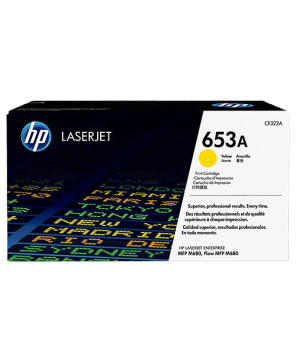 Buy HP 653A Yellow Original LaserJet Toner Cartridge CF322A for HP LaserJet Enterprise MFP M680 Series