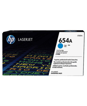 Buy HP 654A Cyan Original LaserJet Toner Cartridge CF331A for HP LaserJet Enterprise M651 Series