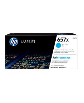 Buy HP 657X High Yield Cyan LaserJet Toner Cartridge CF471X for LaserJet Enterprise Printer