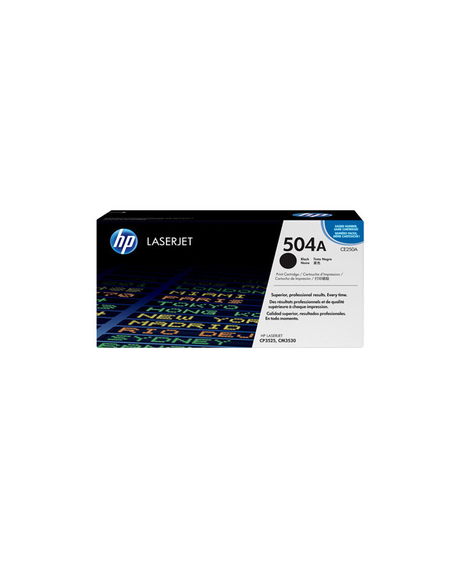 Buy HP 504A Black LaserJet Toner Cartridge CE250A for Colour LaserJet Printer