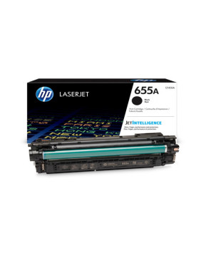 Buy HP 655A Black LaserJet Toner Cartridge CF450A for Color LaserJet Enterprise M652dn, M652n