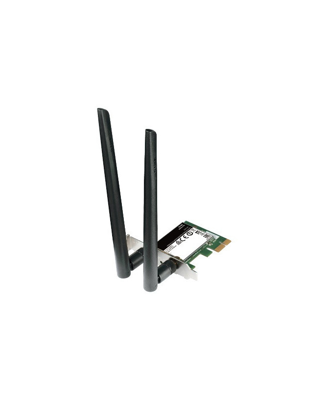 D-Link AC1200 Wireless Dual Band PCIe Desktop Adapter 80-Pack DWA-582-BULK