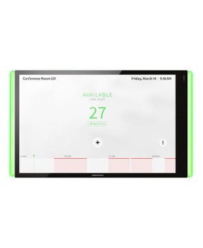 Buy Crestron Black Smooth 10.1" Room Scheduling Touch Screen with one TSW-1070-LB-B-S Light Bar TSS-1070-B-S-LBKIT