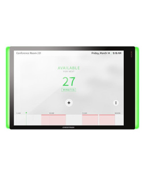 Buy Crestron TSS-770-B-S-LBKIT 7" Room Scheduling Touch Screen in Black with Light Bar