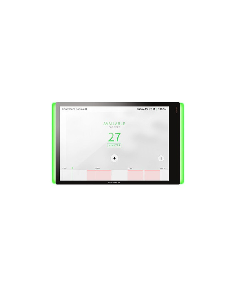 Buy Crestron TSS-770-B-S-LBKIT 7" Room Scheduling Touch Screen in Black with Light Bar