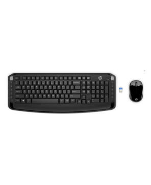 HP Wireless Keyboard and Mouse 300 in Black 3ML04AA