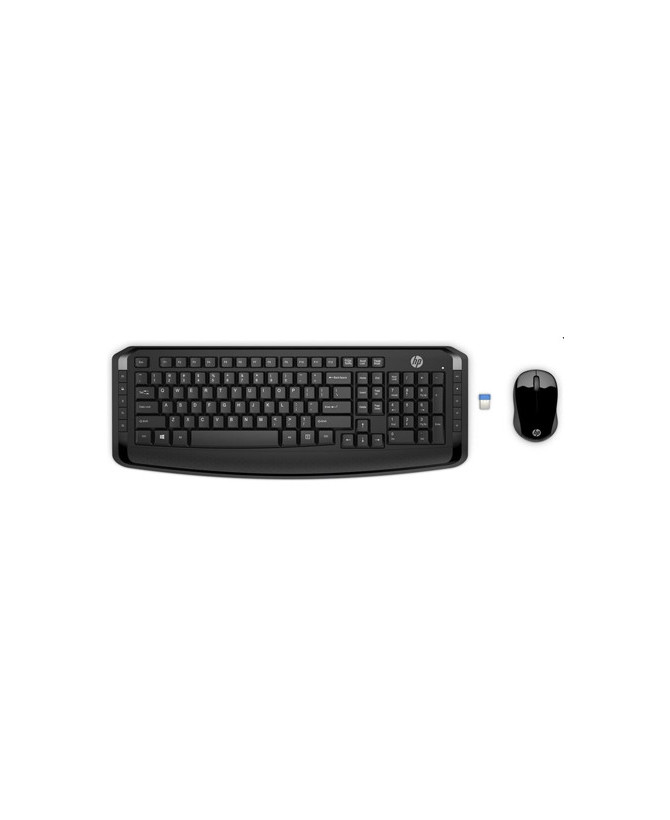 HP Wireless Keyboard and Mouse 300 in Black 3ML04AA