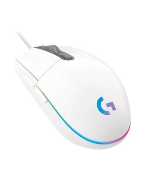 Buy Logitech G203 LIGHTSYNC Wired USB Optical Gaming Mouse in White 910-005791