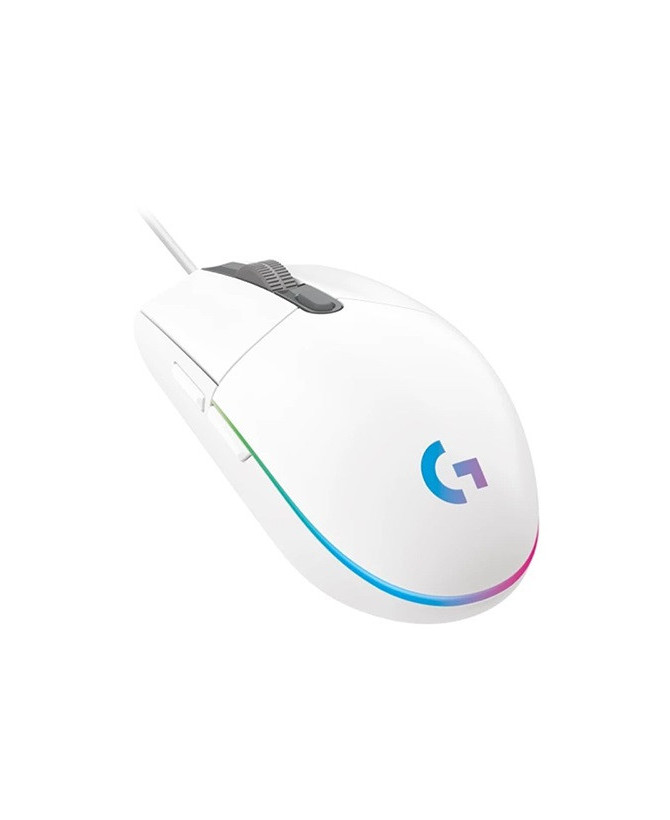 Buy Logitech G203 LIGHTSYNC Wired USB Optical Gaming Mouse in White 910-005791