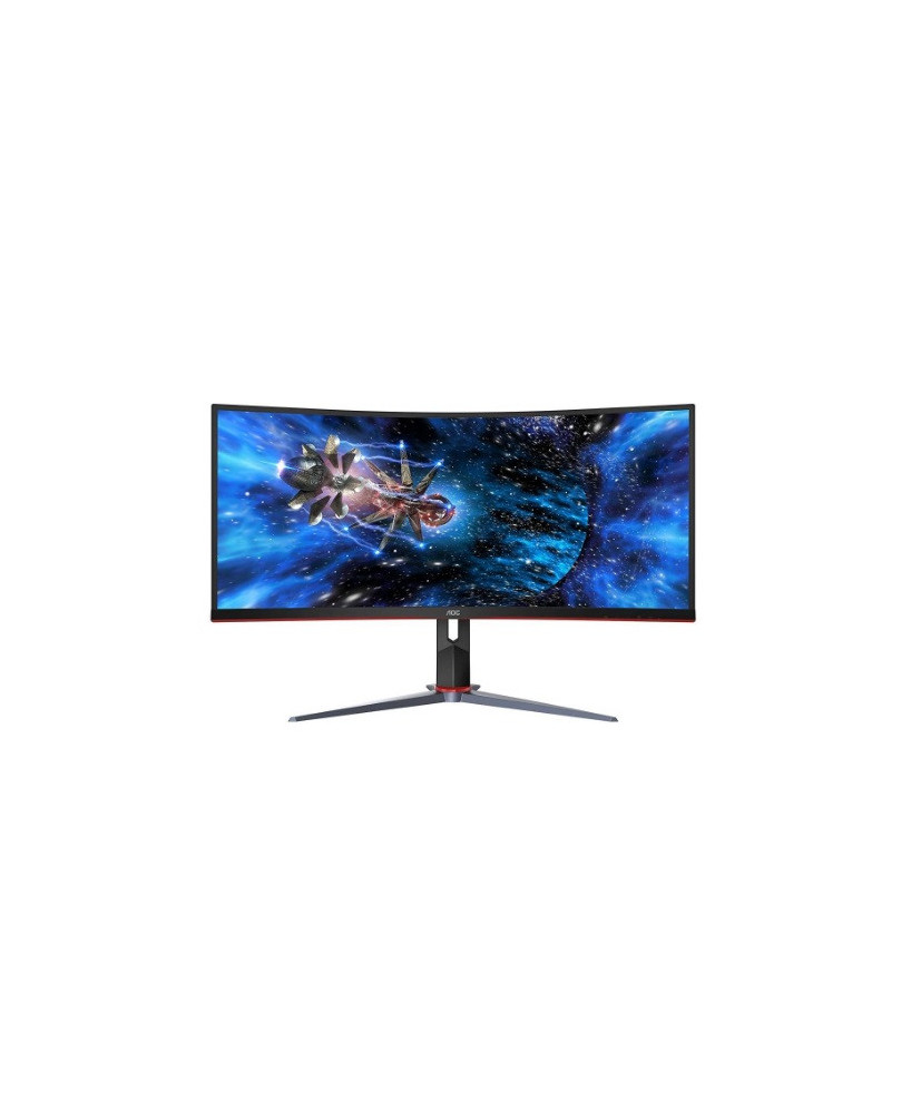 AOC CU34G2XP 34" WQHD VA 180Hz 1ms Low Blue Light FreeSync Curved Gaming Monitor