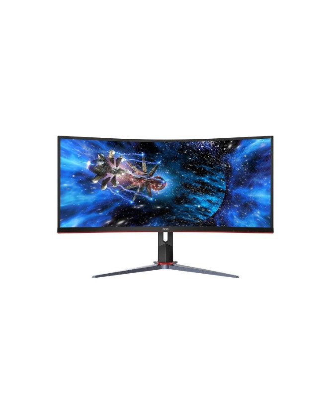 AOC CU34G2XP 34" WQHD VA 180Hz 1ms Low Blue Light FreeSync Curved Gaming Monitor